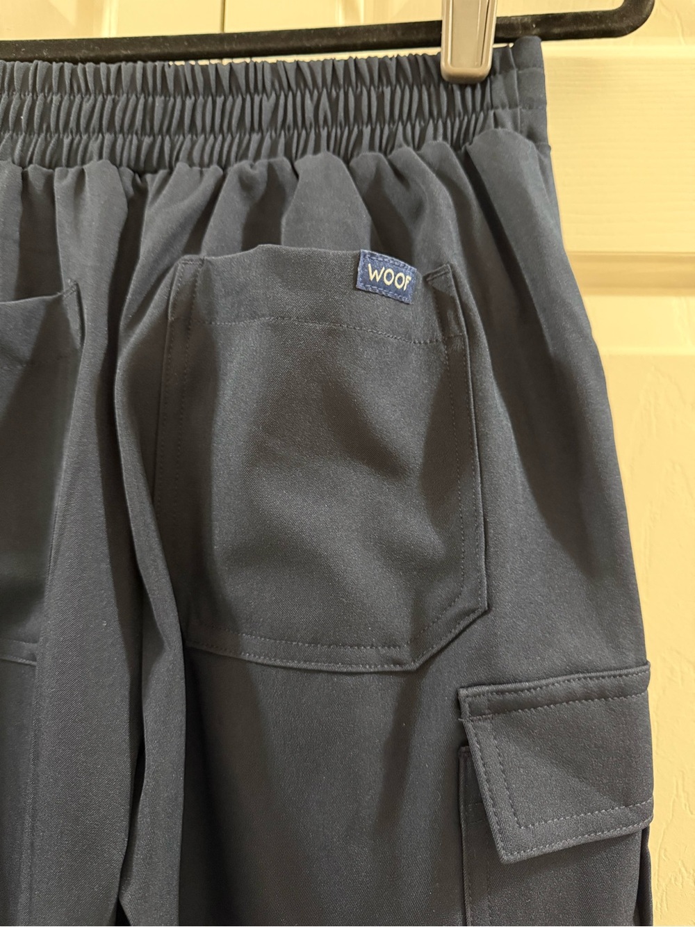 Dr. Woof Scrub Pants XS Navy Cargo Drawstring Stretch Vet Medical NWT - Picture 8 of 8